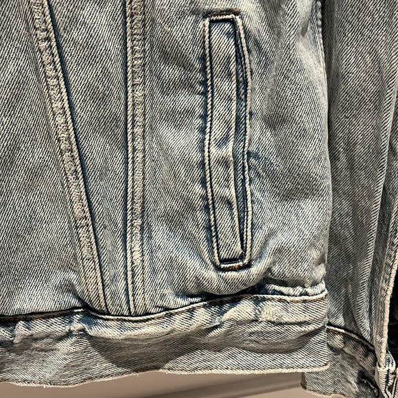 Free People Jolene Trucker Denim Jacket - Picture 8 of 9